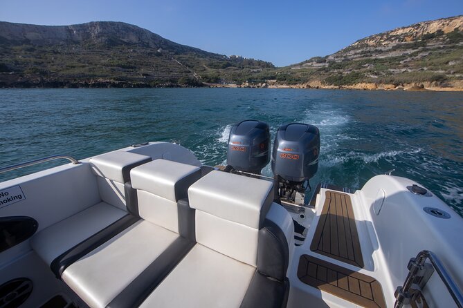 2 hour Private Boat Adventure Tour of Comino and Blue Lagoon - Seeing Comino from a private boat