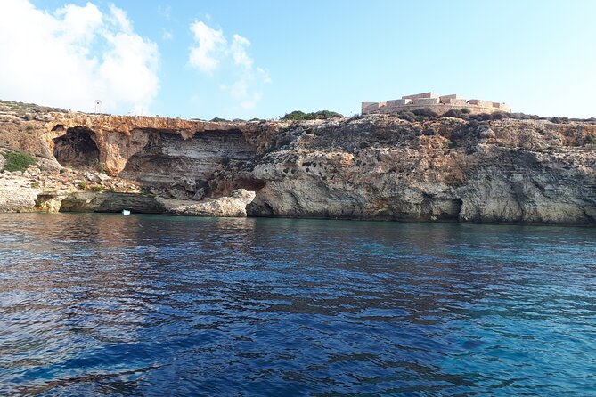 2 hour Private Boat Adventure Tour of Comino and Blue Lagoon - Blue Lagoon without staying in the thickest crowd