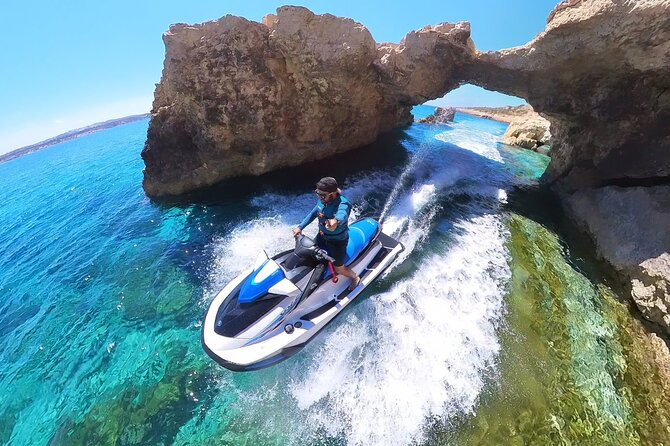 30 minute, Jet Ski Rental Malta - Self guided - No Licence Needed - Starting at Ċirkewwa with a short safety lesson