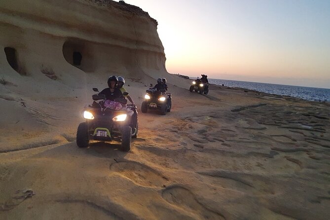 All Inclusive Blue Lagoon & Sunset Quad Tour in Gozo - Crossing to Comino and reaching the Blue Lagoon