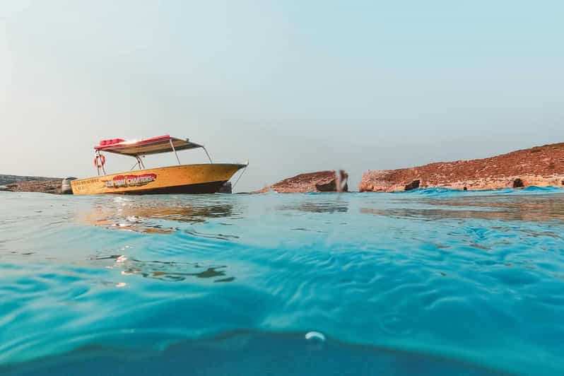 Blue Lagoon: Malta, Crystal Lagoon, Caves, Private Speedboat - Crystal Lagoon: the second water stop