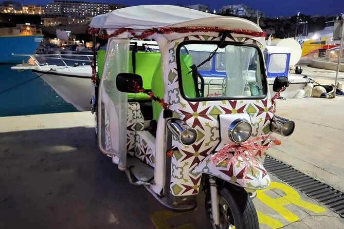 Christmas Tuk Tuk or Jeep tour in Gozo inc. Dinner - Key points to know before booking