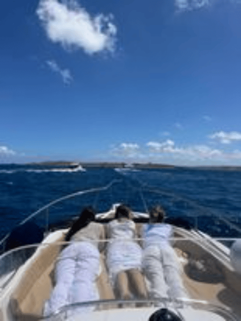 Cirkewwa/Mgarr: Blue and Crystal Lagoon Private Boat Charter - Swimming at Crystal Lagoon