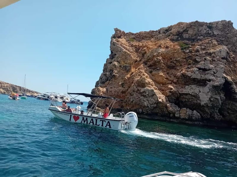 comino and blue lagoon private boat - Caves, coves, and swimming time
