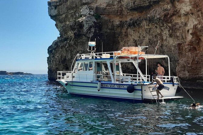 Comino Blue Lagoon and Gozo Private Boat Charter: Lucky Lady Boat - Why a private boat makes Comino easier