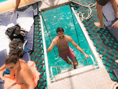 Blue Lagoon Catamaran Cruise with Lunch and Open Bar