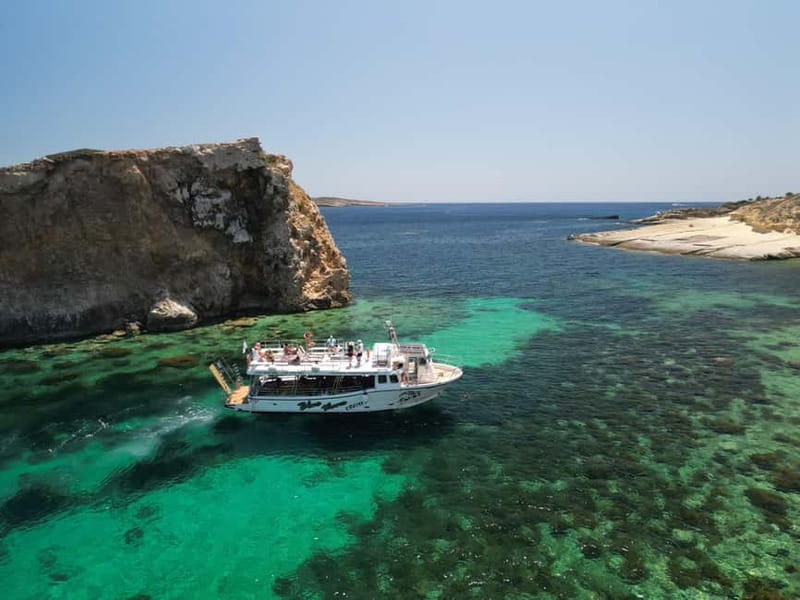 Comino Blue Lagoon & Crystal Lagoon - 3 Bay Cruise - Life aboard the Bluewaves boat
