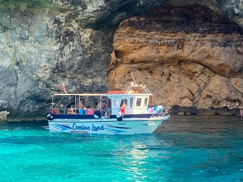 Comino: Blue Lagoon, Crystal Lagoon and Sea Caves Boat Tour - What is included, and what you still need to bring
