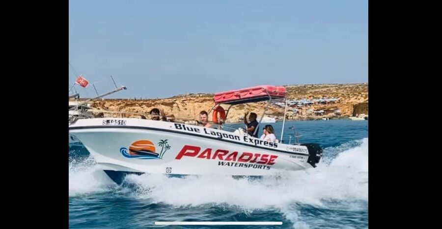 Comino Blue Lagoon Express - Leaving Malta by express ferry