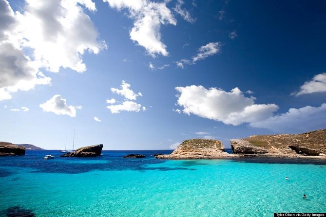Comino Blue Lagoon Tour by Powerboat - From Sliema Ferry to open water