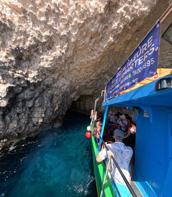 Comino: Private boat tour with Snorkeling activities & caves - P31 wreck, Cominotto Reef, and the final water time
