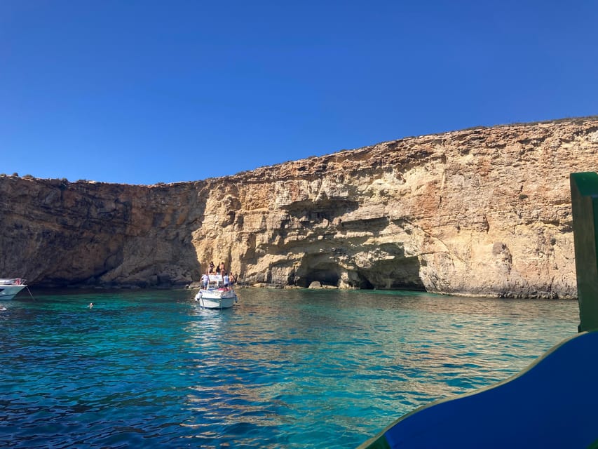 Comino: Private boat tour with Snorkeling activities & caves - Blue Lagoon and Cominotto Beach