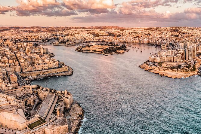 Cruise around Malta's Harbours and Creeks from Sliema - Valletta and Floriana from the harbor