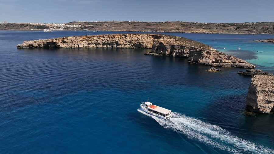 Ferry service to Blue Lagoon (opt. stop in Gozo)& Caves trip - Adding Gozo to the same outing