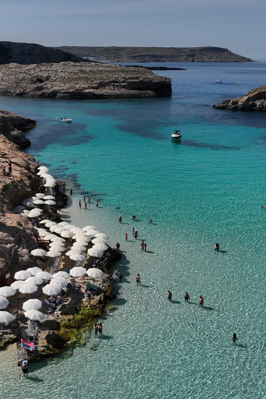 Ferry service to Blue Lagoon (opt. stop in Gozo)& Caves trip - What the price really covers