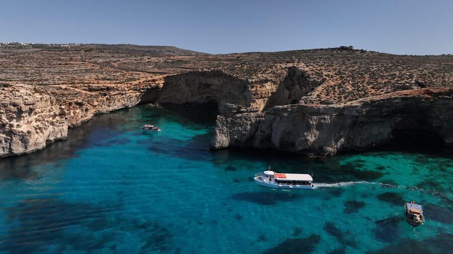 Ferry service to Blue Lagoon (opt. stop in Gozo)& Caves trip - A practical plan for your day