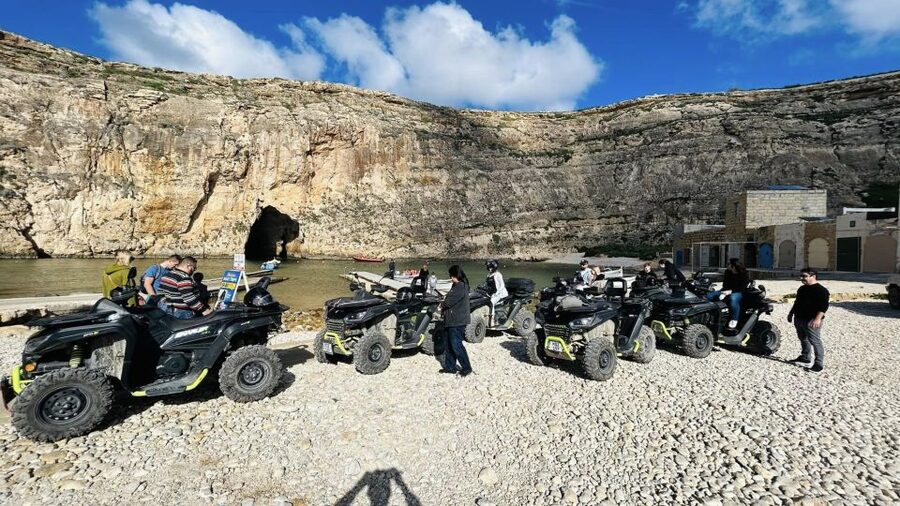 From Malta: Blue Lagoon and Gozo Tour w/Quads and Dinner - Returning to Malta around 9:00 p.m.