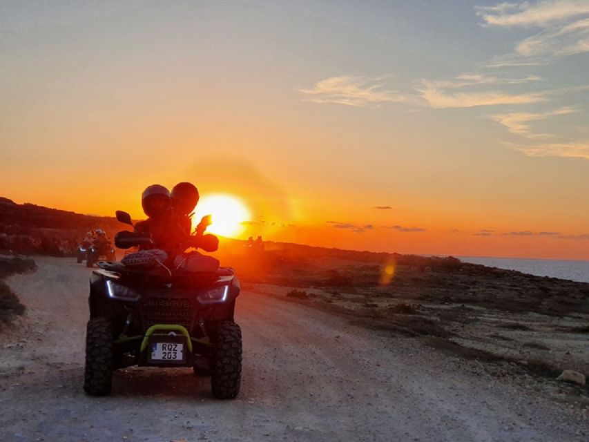 From Malta: Blue Lagoon and Gozo Tour w/Quads and Dinner - Crossing to Gozo and learning the quad controls
