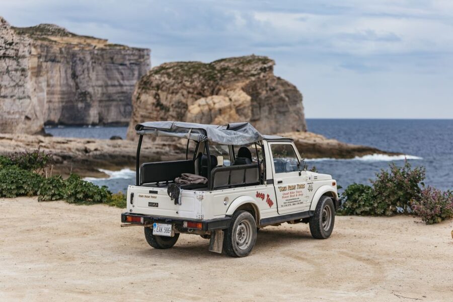 From Malta: Full-Day Gozo UTV Tour with Lunch and Boat Ride - Key points to know before booking