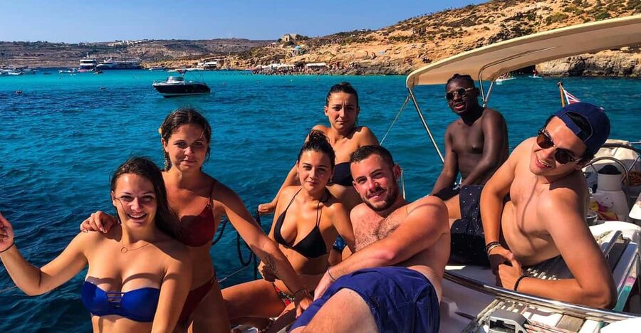From Marsamxett: Maltese Islands Private Yacht Charter - Leaving Marsamxett for a flexible day at sea