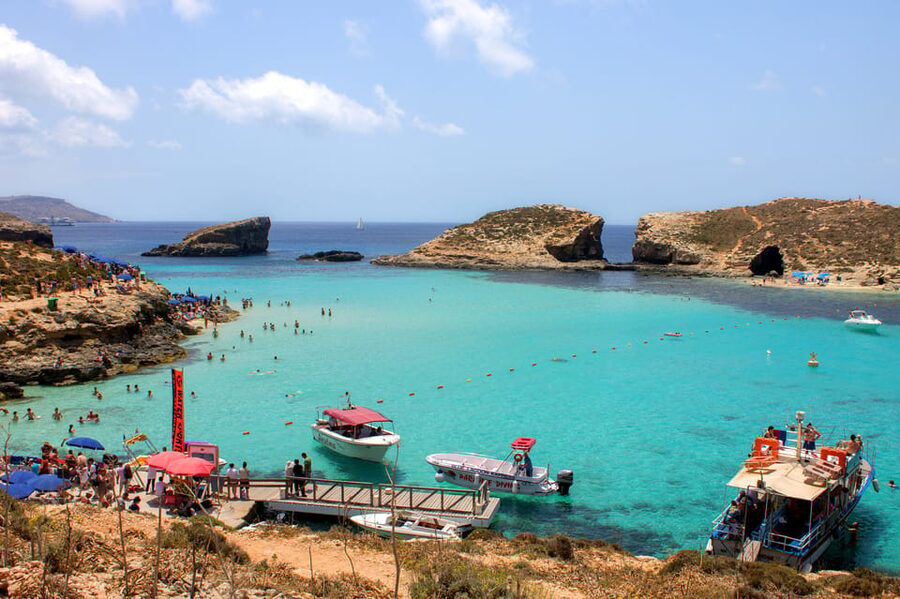 From Sliema: Full-Day Cruise to Comino and the Blue Lagoon - The cruise across Malta’s northern waters