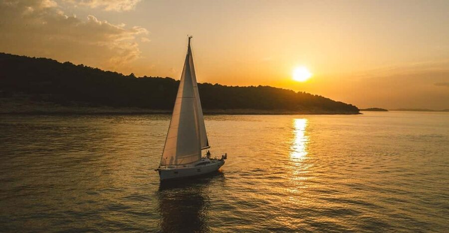 From Valletta: Romantic Sunset Cruise on a Sailing Yacht - One hour past Valletta and the Grand Harbour towns