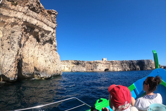Full Day Private charter to Crystal & Blue Lagoon, Caves & Gozo - Crystal Lagoon is the active highlight