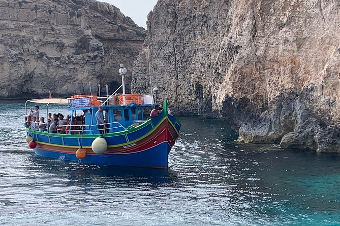 Full Day Private charter to Crystal & Blue Lagoon, Caves & Gozo - The Elephant’s Head and the coast between stops