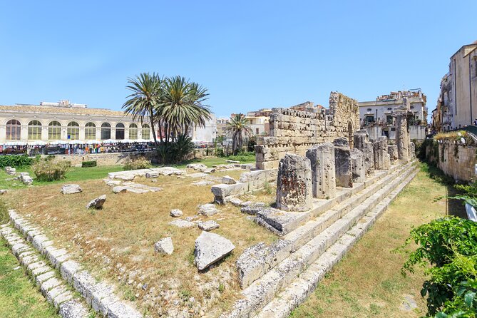 Full Day Sicily Tour from Malta. Visit Mt Etna and Syracuse - Piazza Duomo and a cathedral built from a Greek temple