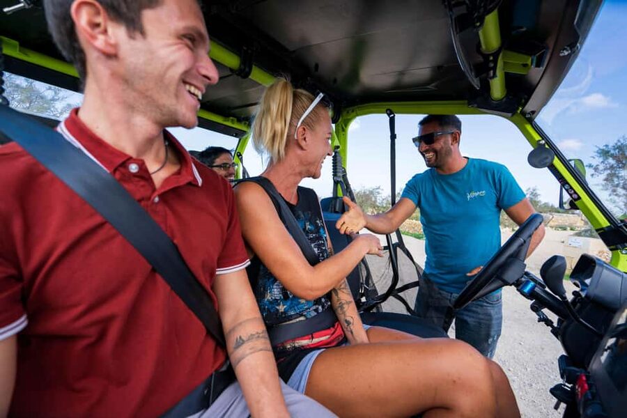 Gozo: All Inclusive 4x4 Chauffeured JEEP day safari - Ta’ Ċenċ Cliffs and the southern coast