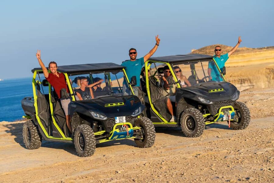 Gozo: All Inclusive 4x4 Chauffeured JEEP day safari - The Comino boat and Blue Lagoon swim