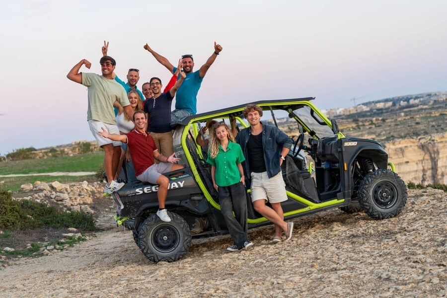 GOZO All Inclusive Self Drive Jeep day tour wt Blue Lagoon - Ggantija, salt pans, and Wied Il-Ghasri