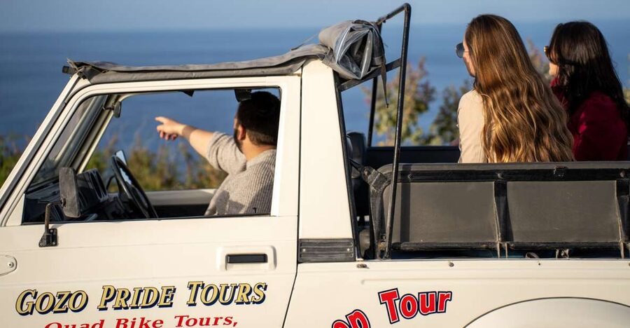 Gozo: Customizable Private Guided UTV Tour with Lunch - Starting from Malta, Valletta, or Gozo