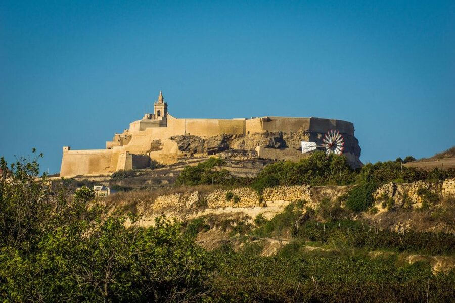 Gozo Day Pass Ferry and Hop-on Hop-off buses with audio Tour - Blue Route: Marsalforn, Ġgantija, Ramla, and Nadur