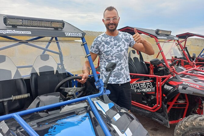 Gozo Full Day Buggy Tour with Boat Ride - Fontana, Victoria, and Qbajjar Bay