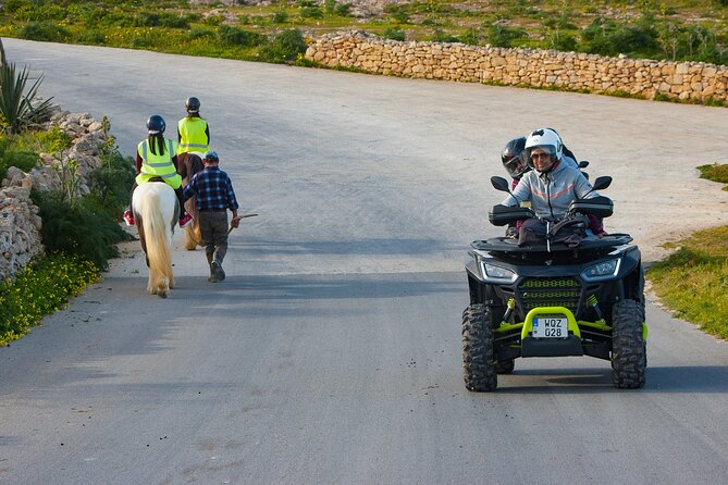 Gozo Quad Bike Day Tour - All-inclusive + Blue Lagoon - Salt pans, Qbajjar, and Marsalforn