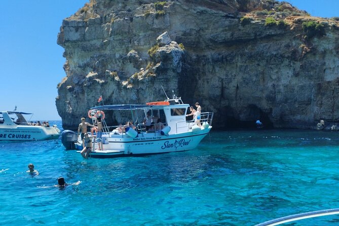 Half Day Blue Lagoon, Comino, Gozo and Malta Private Boat Trip - San Niklaw Bay for a quieter pause