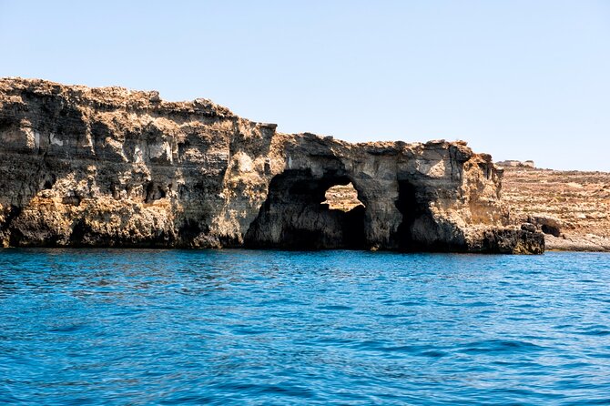 Half day Cruise - Comino, Gozo, Blue & Crystal Lagoon, and Caves - Blue Lagoon: beautiful, famous, and crowded