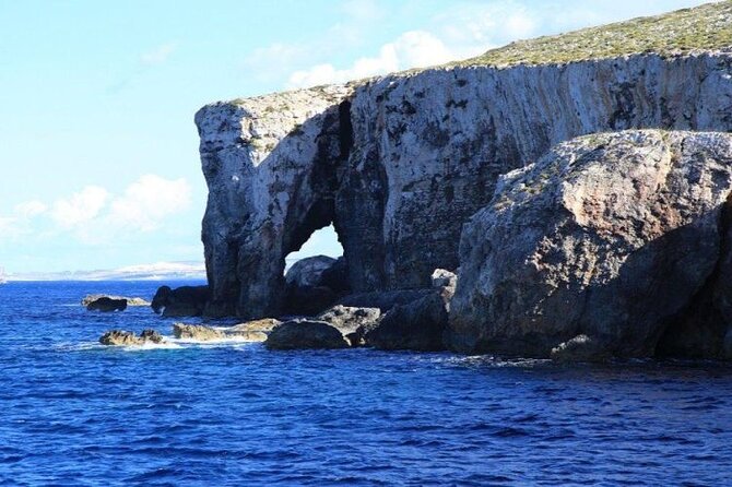 Half Day Malta Tour to Gozo Comino and Blue Lagoon Caves - Santa Maria Caves and Elephant Rock