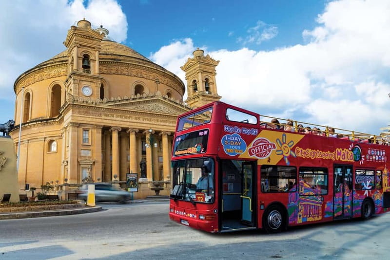 Malta: 2-Day Hop-On Hop-Off Bus & Harbour Cruise (CMO) - South Route: Three Cities and the Valletta side
