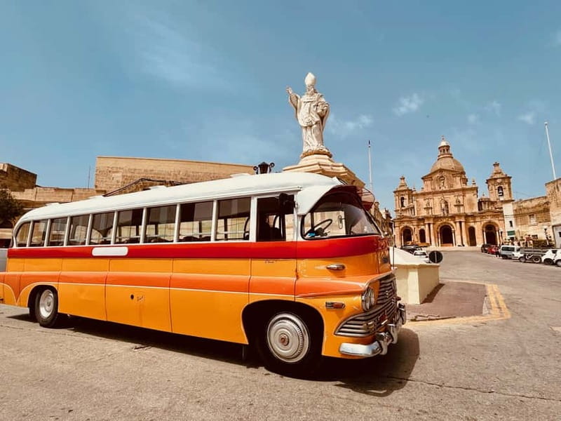Malta: 5 hr Vintage Bus Tour - Mdina & Blue Grotto inc. food - Blue Grotto: scenic views with an optional boat ride