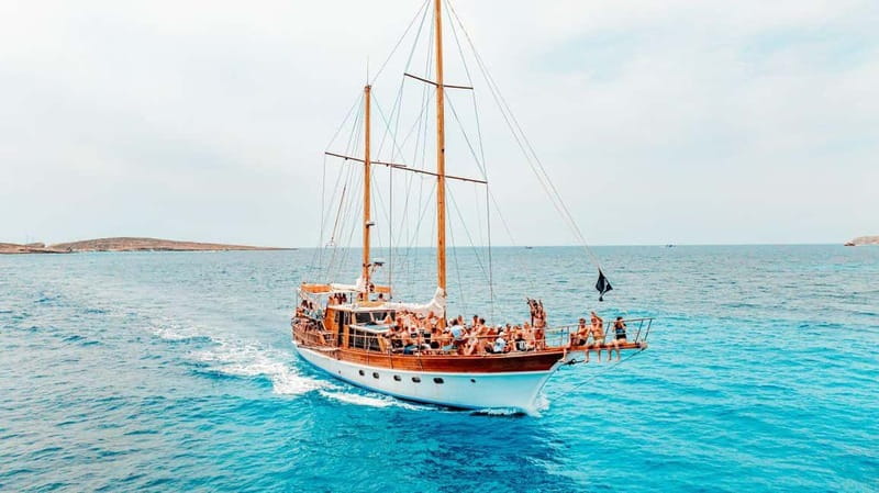 Malta: Around Comino Boat Trip with Gozo Guided Jeep Tour - The boat ride to Crystal Lagoon and Blue Lagoon