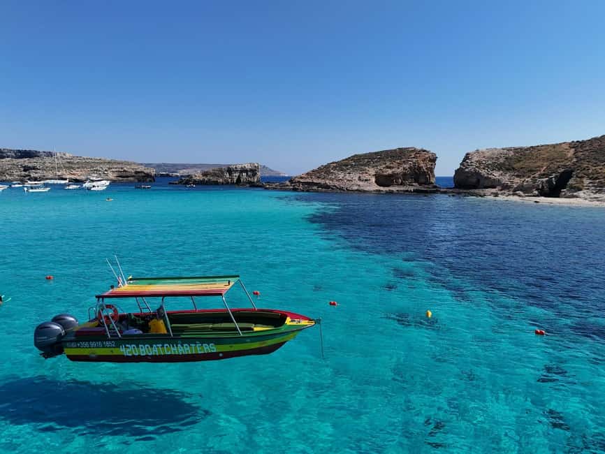 Malta: Blue Lagoon, Caves & around Comino Private Speedboat - Key points to know before you book