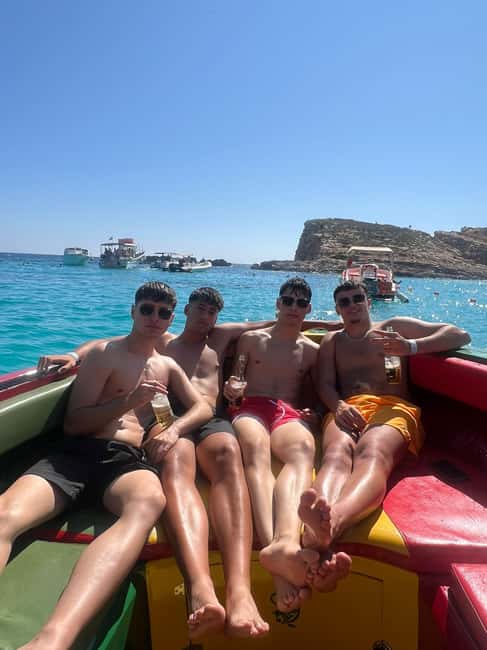 Malta: Blue Lagoon, Caves & around Comino Private Speedboat - Cominotto Reef and Crystal Lagoon