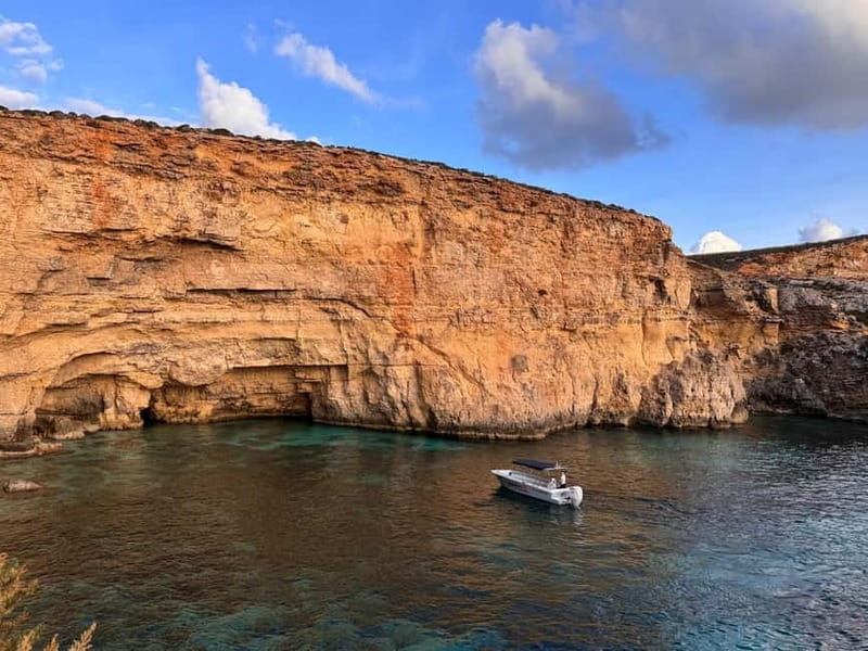 Malta: Blue Lagoon, Caves, Comino & Gozo Private Boat Trip - Santa Marija Tower adds a touch of Malta’s past