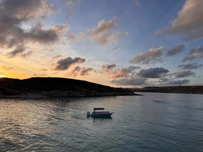 Malta: Blue Lagoon, Caves, Comino & Gozo Private Boat Trip - St. Nicholas Bay for a quieter swim