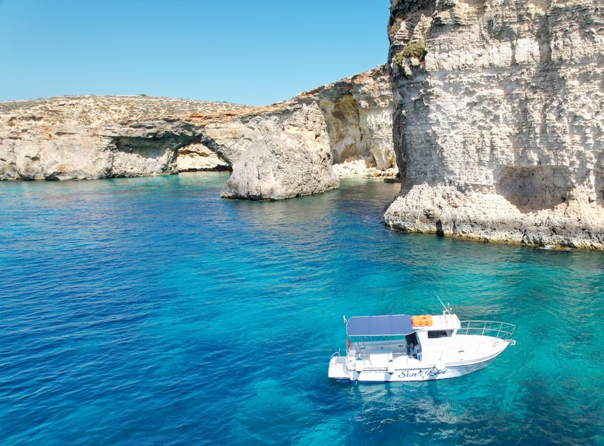 Malta: Blue Lagoon, Comino & Gozo – Private Boat Experience - Blue Lagoon, Malta’s famous water stop