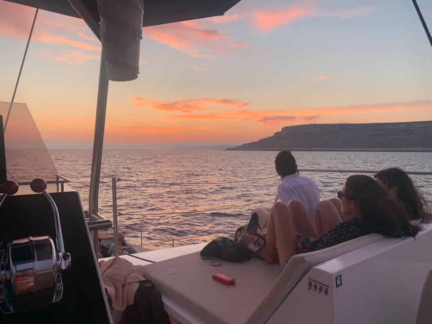 Malta: Blue Lagoon Evening Catamaran Cruise - Malta’s coast looks different from the deck