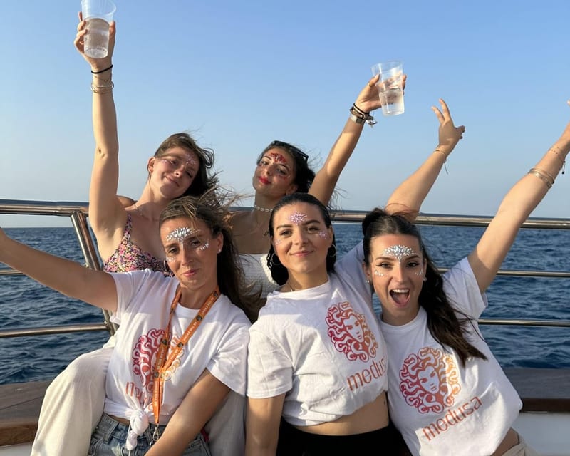 Malta: Boat Party to Blue Lagoon and Comino with Open Bar - Cruising toward Gozo for about 20 minutes