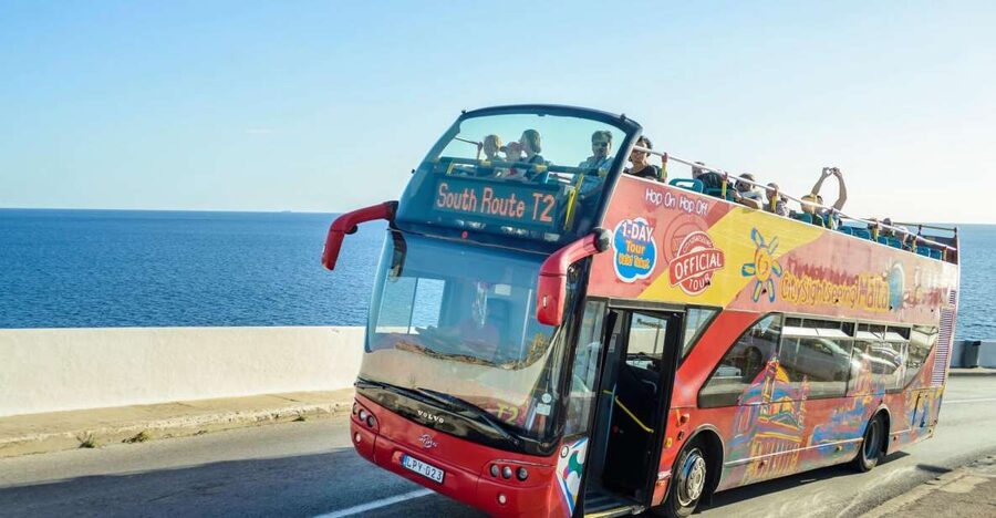 Malta: City Sightseeing HOHO Bus Tour & Optional Boat Tour - The South Route: Malta’s strongest day of sightseeing